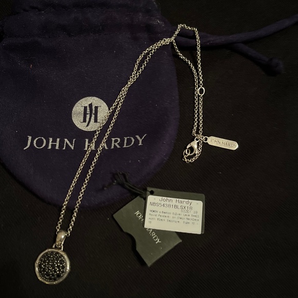 John Hardy Jewelry - Bamboo Black Sapphire pendant necklace